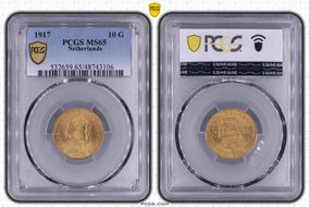 1917 10 G KM-149  Au MS65