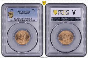 1917 10 G KM-149  Au MS66