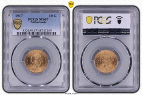 1917 10 G KM-149  Au MS67