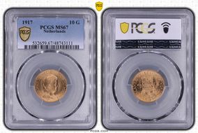 1917 10 G KM-149  Au MS67
