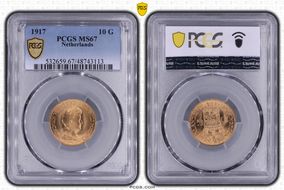 1917 10 G KM-149  Au MS67