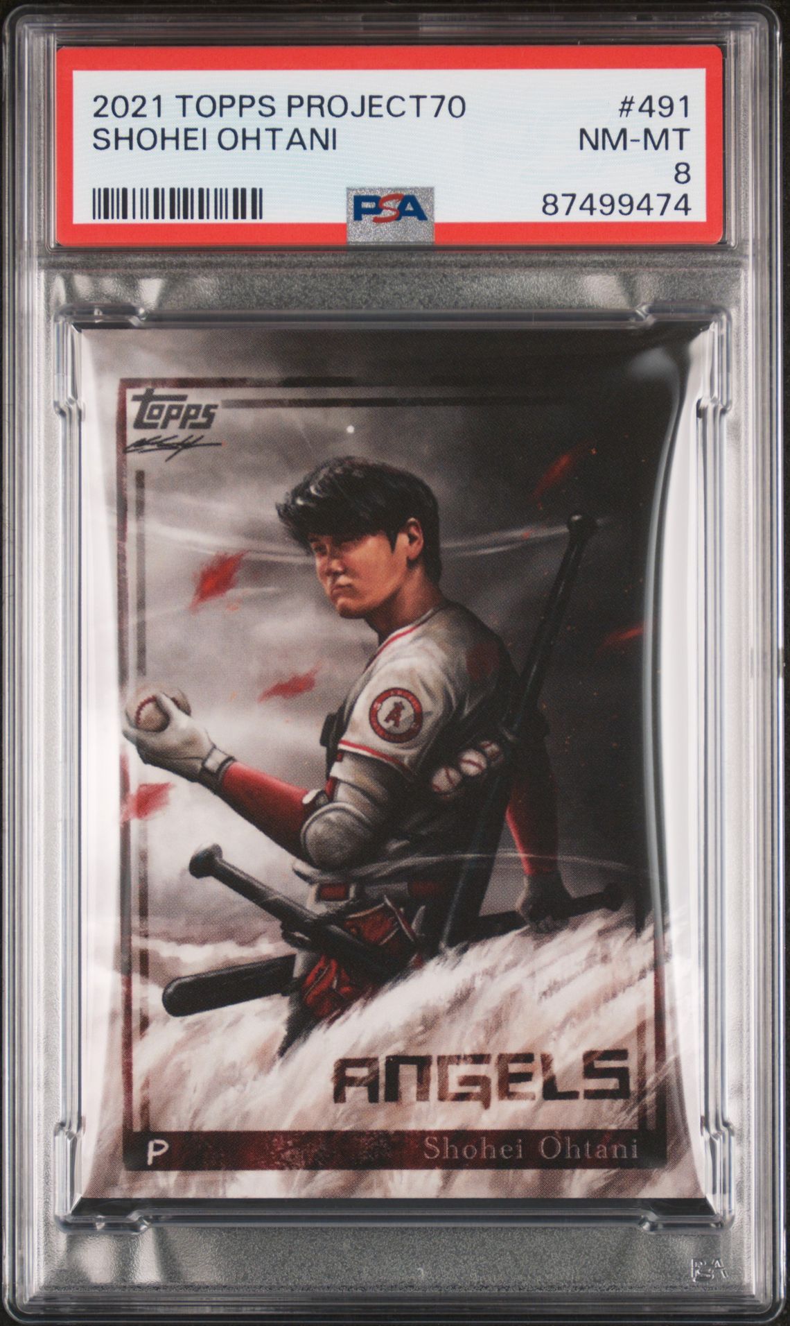 2021 Topps TOPPS PROJECT70 #491 Shohei Ohtani front