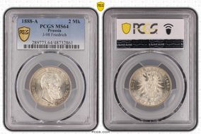 1888-A 2 Mk J-98 Friedrich MS64