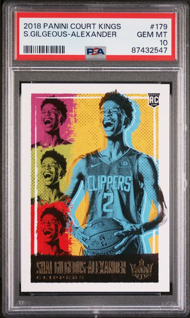 2018-19 Panini Court Kings #179 Shai Gilgeous-Alexander Rookie