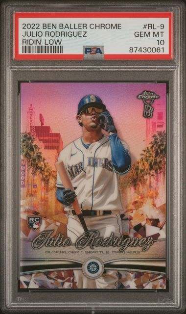 2022 Topps Chrome Ben Baller Ridin