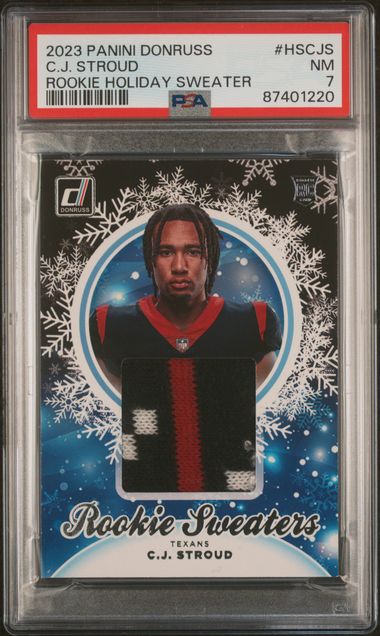2023 Panini Donruss #HSCJS Holiday / C.J. front