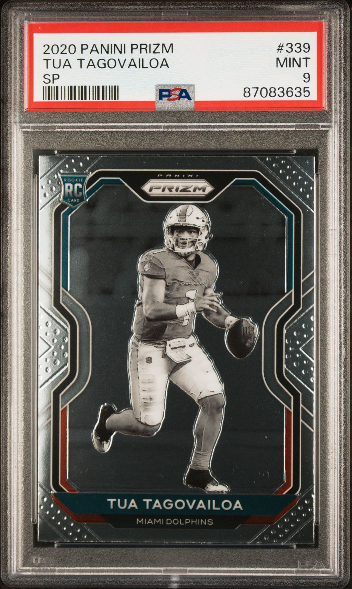 2020 Panini PANINI PRIZM SILVER PRIZM #339 Tua Tagovailoa front