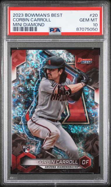 2023 Bowmans Best Corbin Carroll RC ASTRAL PROJECTIONS REFRACTOR