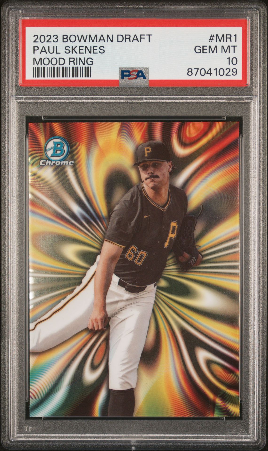 2023 Bowman Draft BOWMAN DRAFT MOOD RING #MR1 Paul Skenes front