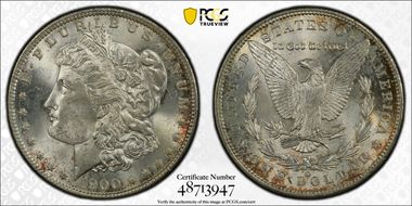1900-O/CC $1 VAM 12 MS64