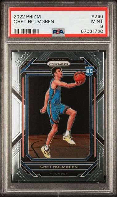 Panini Prizm Chet Holmgren front