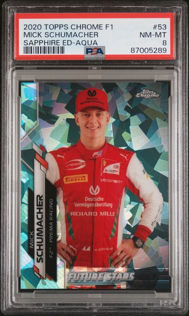 2021 Topps Chrome F1 Autographs SuperFractor #CA-MS Mick 