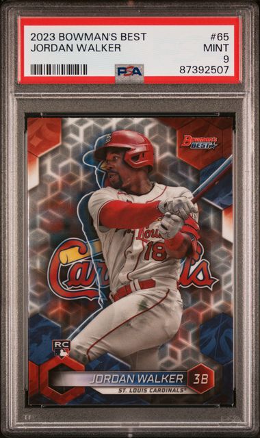 2023 Bowman BOWMAN'S BEST Jordan Walker front