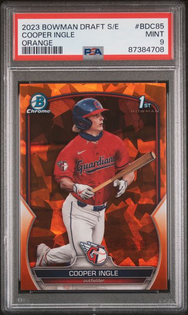 2023 Bowman Bowman Draft Sapphire #BDC85 Cooper front
