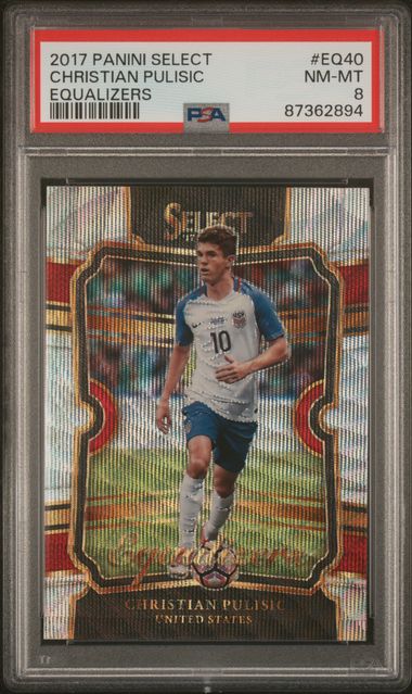 2017-18 Panini Select Equalizers #EQ40 Christian Pulisic