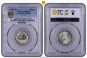 1907-D Mark J-17 MS68