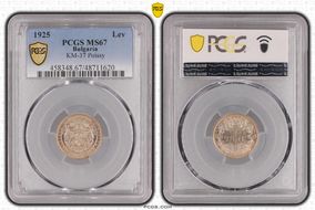 1925 Lev KM-37 Poissy MS67