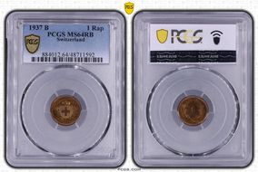 1937 B 1 Rap MS64RB