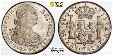 1806-L JP 8 R Calico-926 MS63