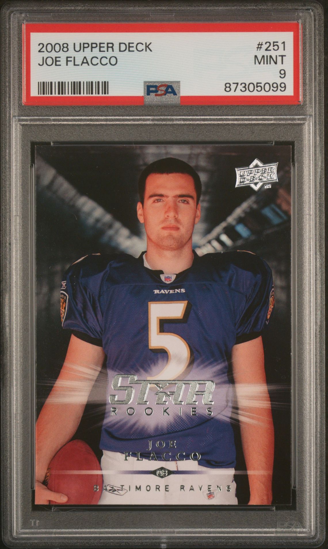 2008 Upper Deck UPPER DECK #251 Joe Flacco front