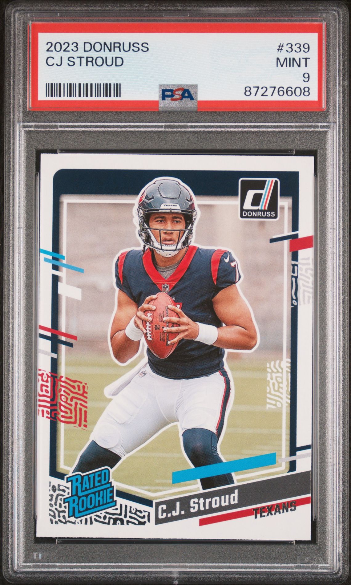 2023 Panini Donruss Cj Stroud #339 Mint 9 front