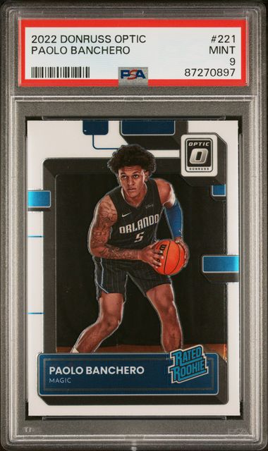 Paolo Banchero RC 2022-23 Panini Prizm NBA MONOPOLY Rookie Card #66 Magic  🏀NM