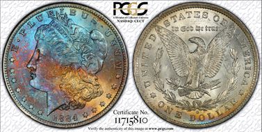 1884-O $1 MS63
