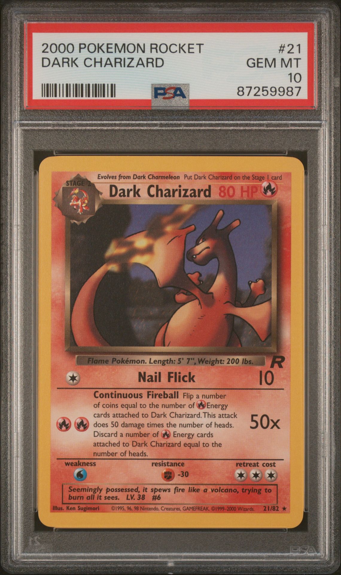 Pokemon Charizard front