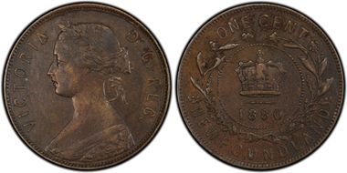 1880 1C Oval 0 XF40BN