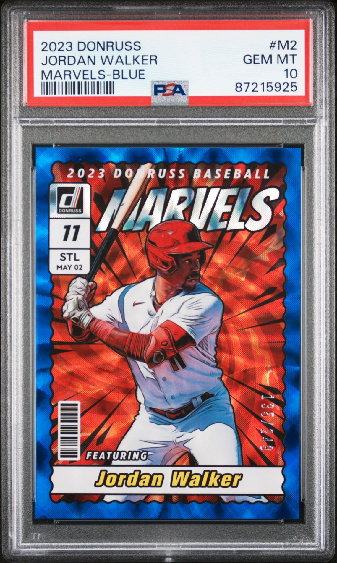 2023 Panini PANINI DONRUSS MARVELS RAPTURE #M2 Jordan Walker front
