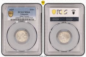 1925 Litas Mare Variety MS64