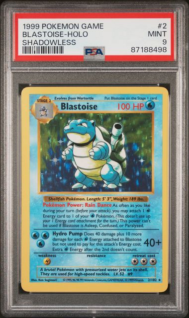 Pokemon store Blastoise Poliwrath Shadowless Bundle