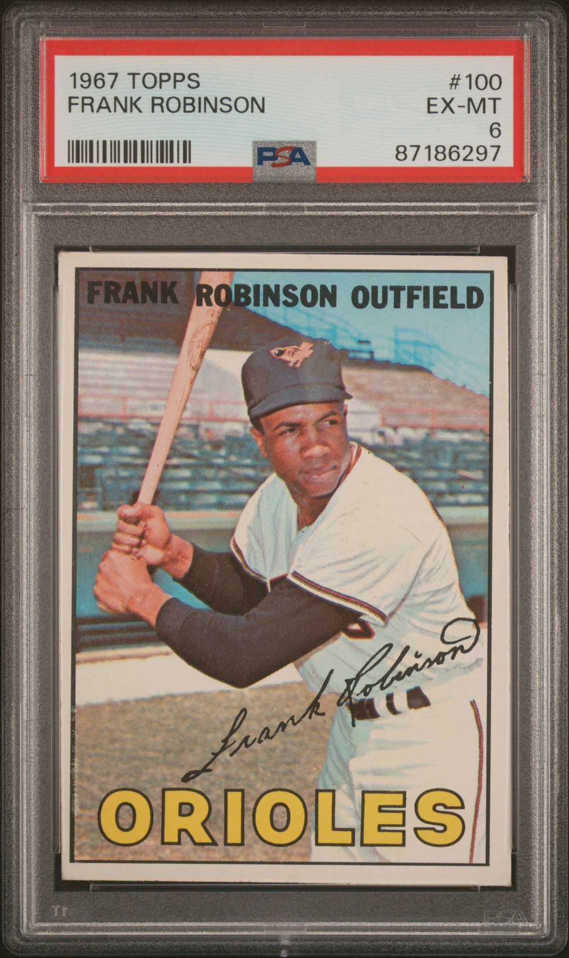 1967 Topps TOPPS #100 Frank Robinson front