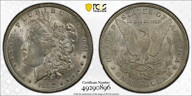1887/6-O $1 VAM 3, 7/6 MS63