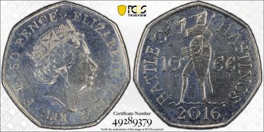 2016 50p S-H32 Battle of Hastings N1