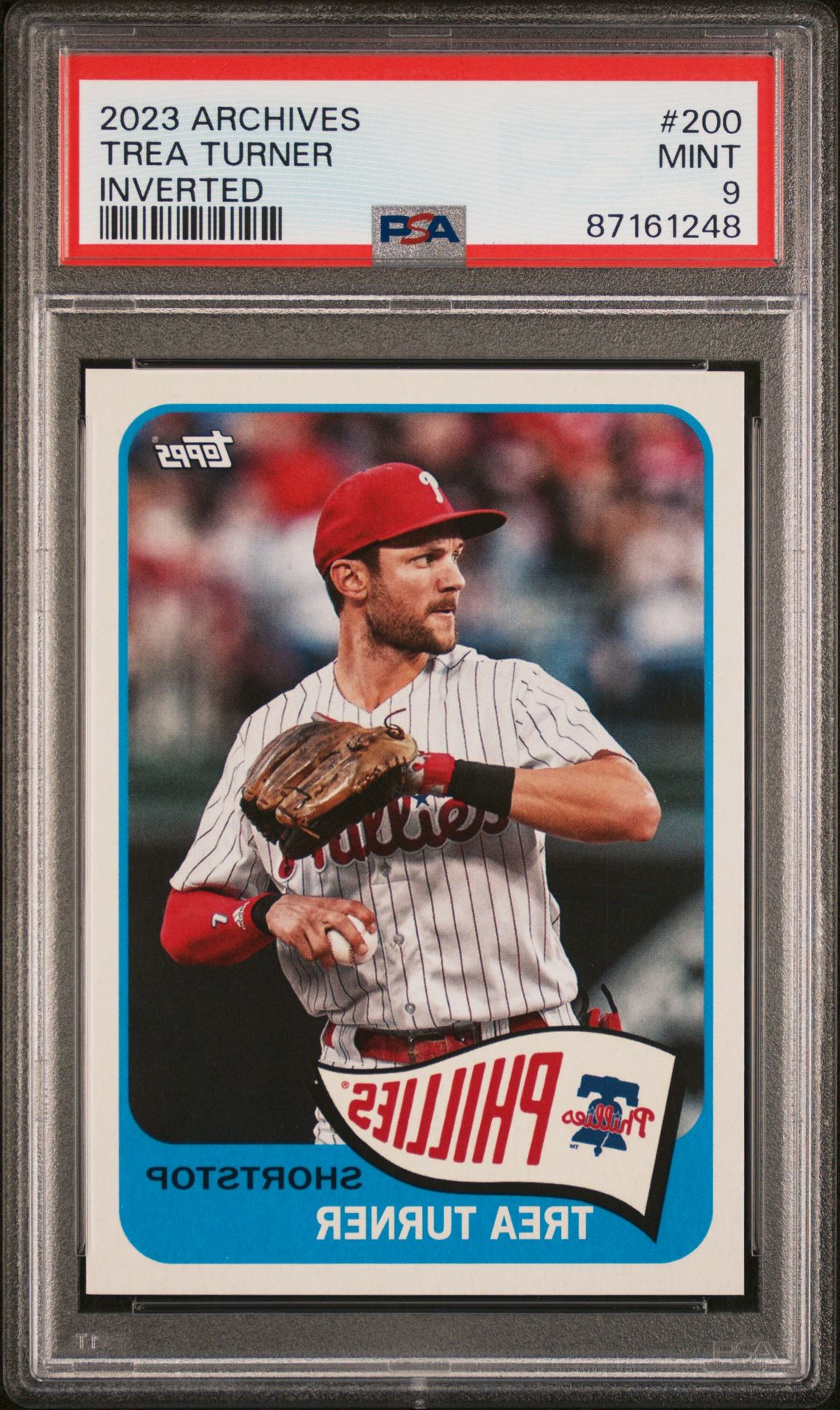 2023 Topps TOPPS ARCHIVES INVERTED #200 Trea Turner front
