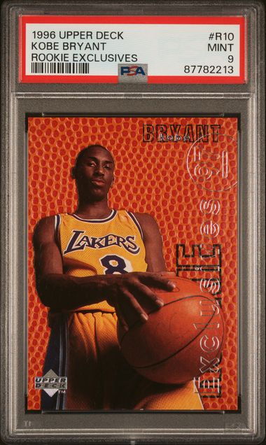 1996-97 Topps Chrome Refractor #138 Kobe Bryant Rookie Card - BGS