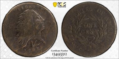 1793 1C Wreath, Vine and Bars G6BN