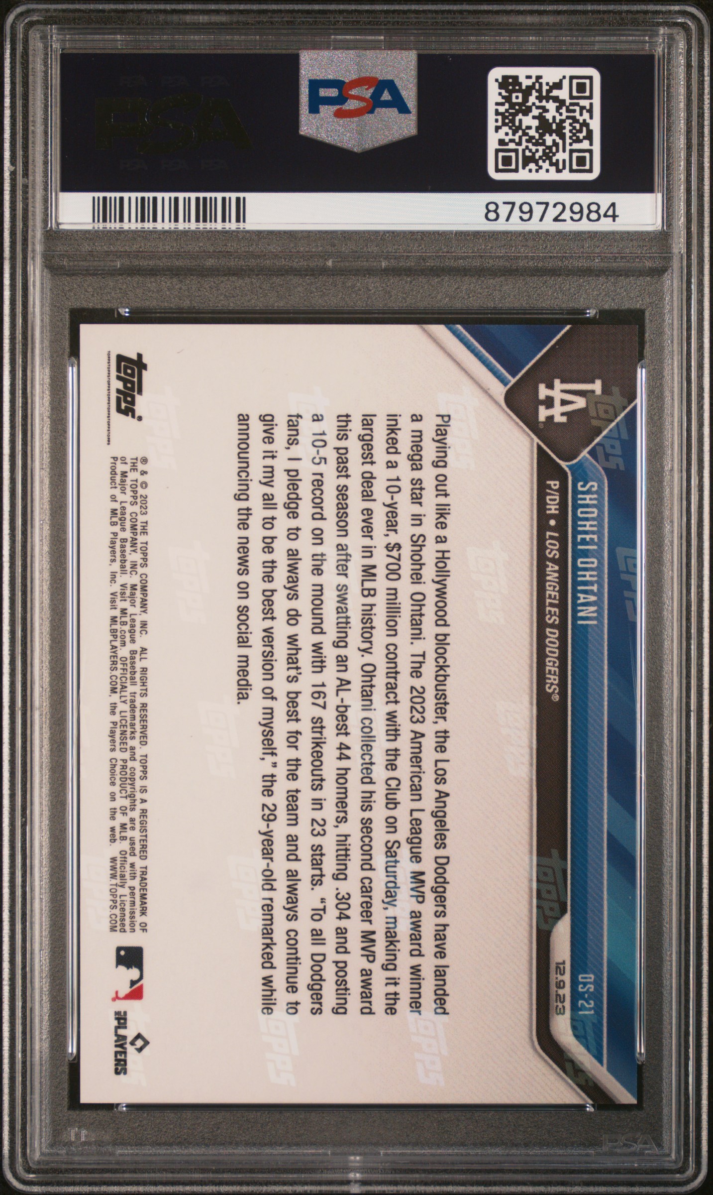 MLB Baseball - Graded Cards Clearance - Vets, Rookies, Bowman 1st, Autos - Picture 56 of 60