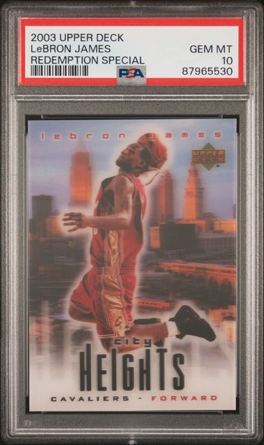 2003 Upper Deck LeBron James front