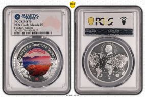 2024 $5 Flinders Ranges Beauty of the World MS70