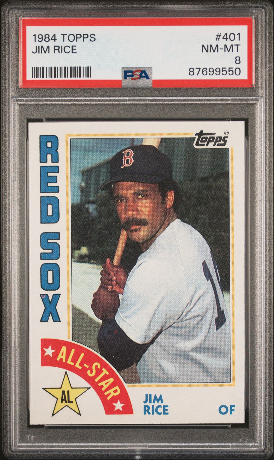 1984 Topps TOPPS #401 Jim Rice front