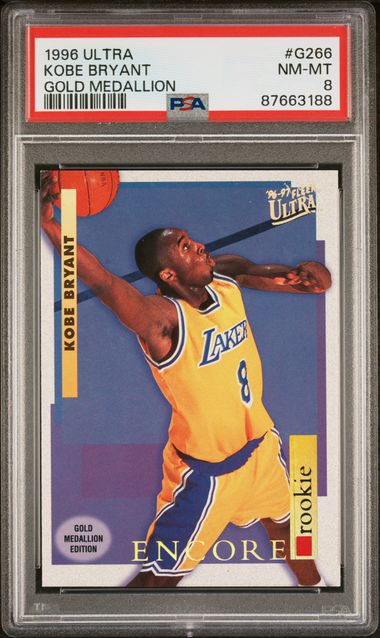 1996-97 Fleer Ultra Gold Medallion #G266 Kobe Bryant Rookie Card – PSA  NM-MT 8 on Goldin Auctions