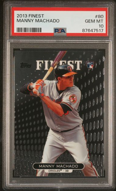 Topps Manny Machado front