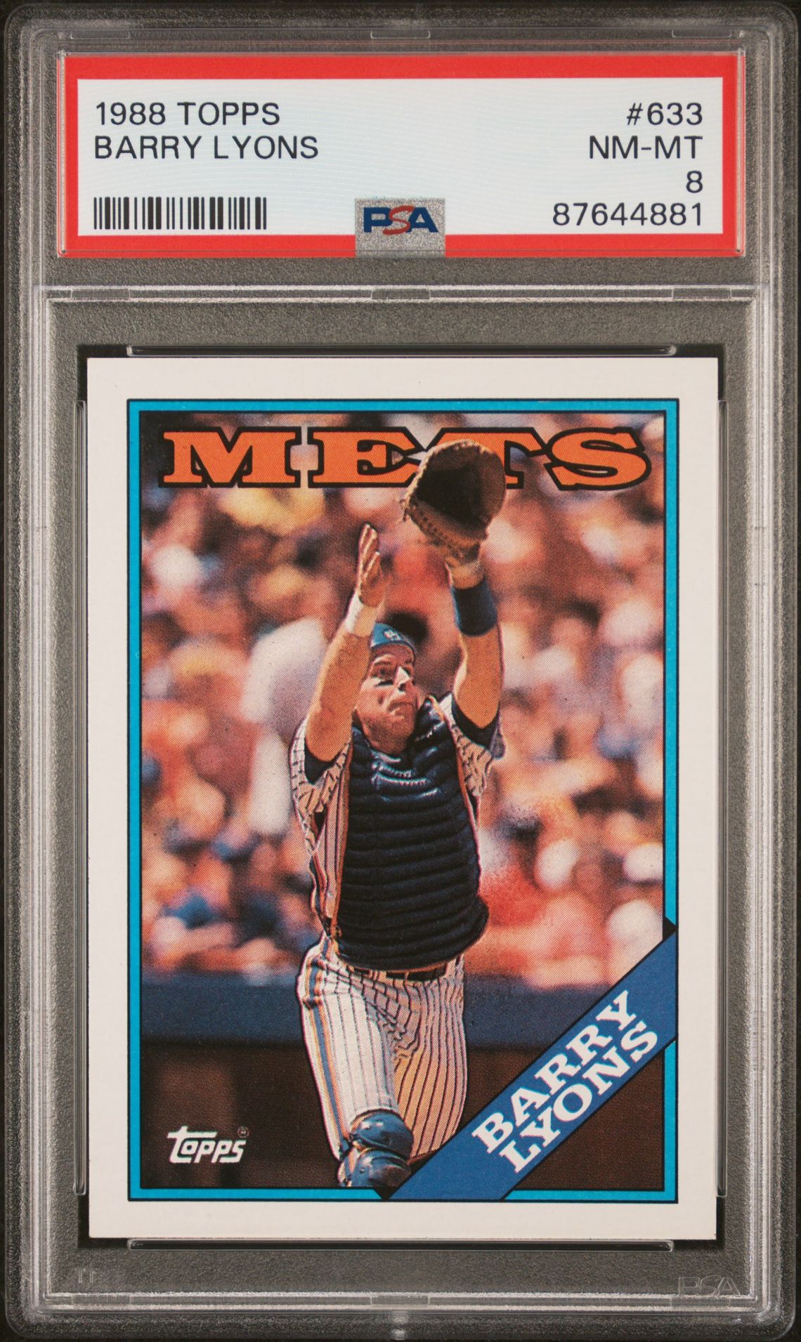 1988 Topps TOPPS #633 Barry Lyons front
