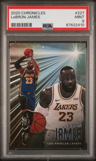 Panini Lebron James front