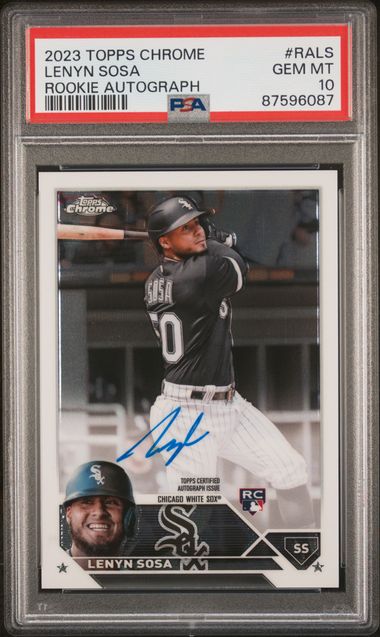 2023 Topps Topps Chrome #RA-LS Lenyn Sosa N0c front