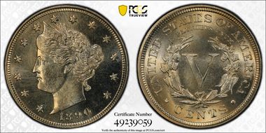 1890 5C MS67+