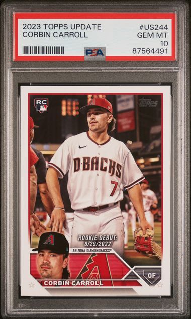 Topps Corbin Carroll front