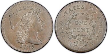 1795 1C S-78, Plain Edge MS62BN